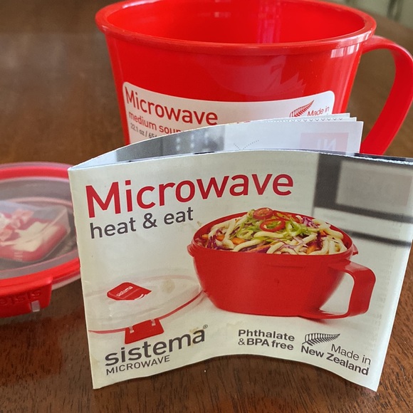 Microwaveable Soup Mug BPA Free - Picture 3 of 8